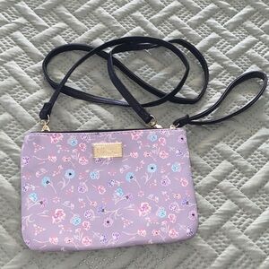 Luv Betsey Wristlet Crossbody Bag in Lavender